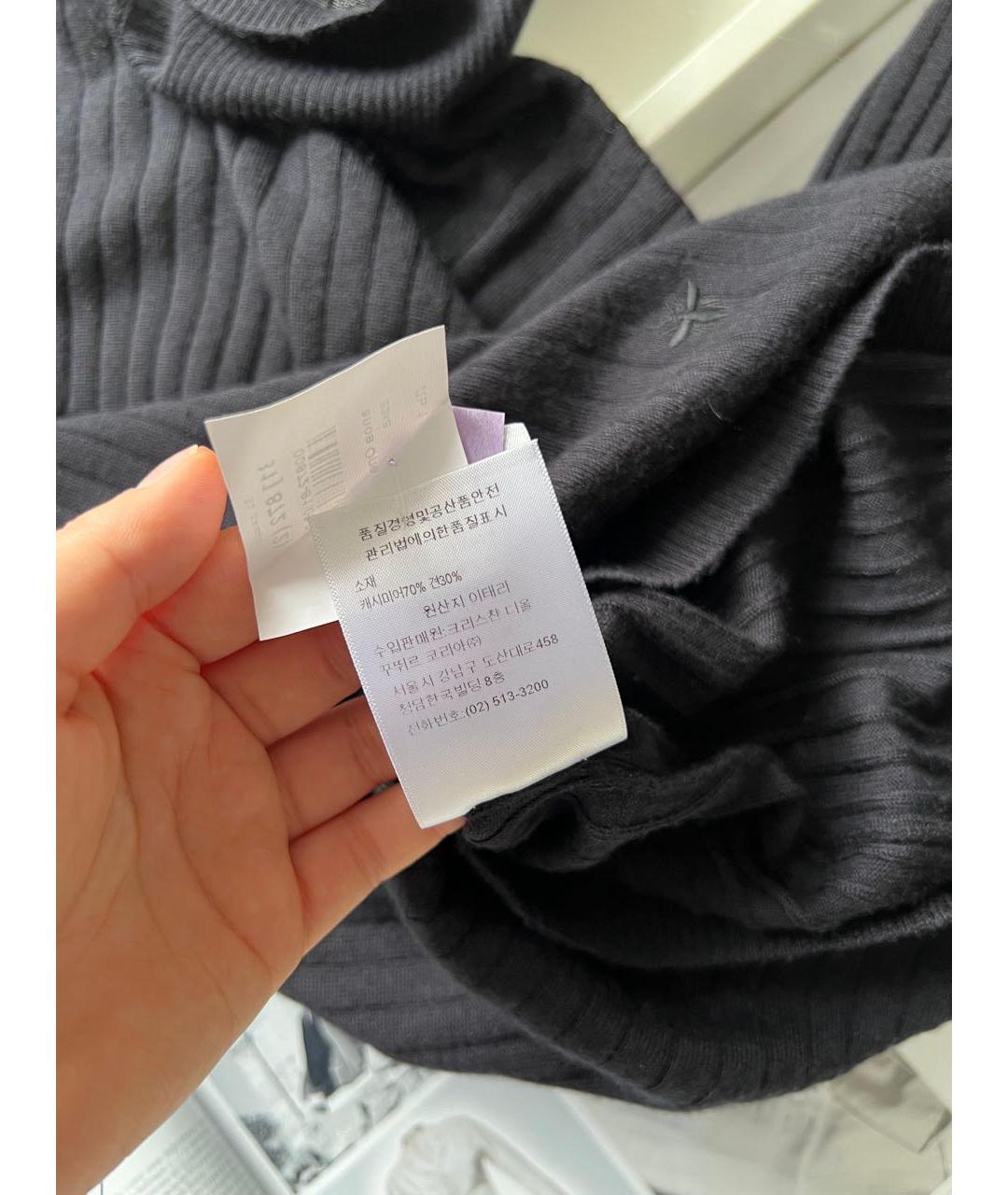 CHRISTIAN DIOR Черная водолазка, фото 8