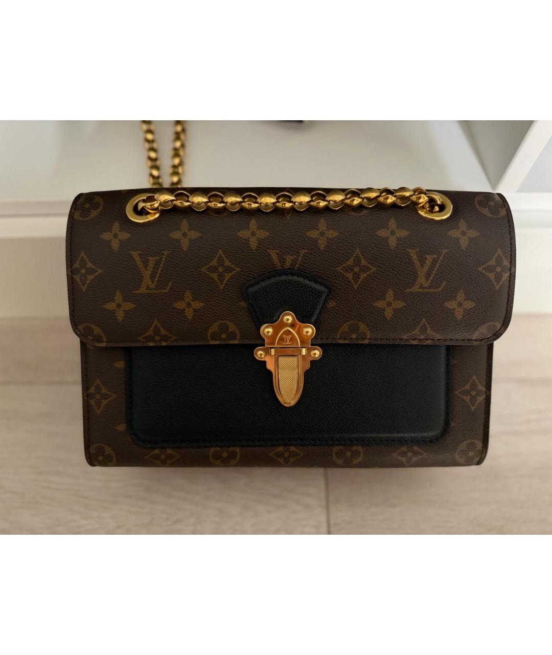 LOUIS VUITTON Коричневая сумка через плечо, фото 5
