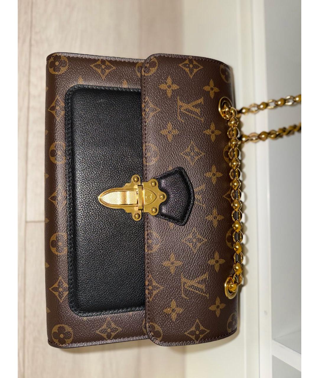 LOUIS VUITTON Коричневая сумка через плечо, фото 4