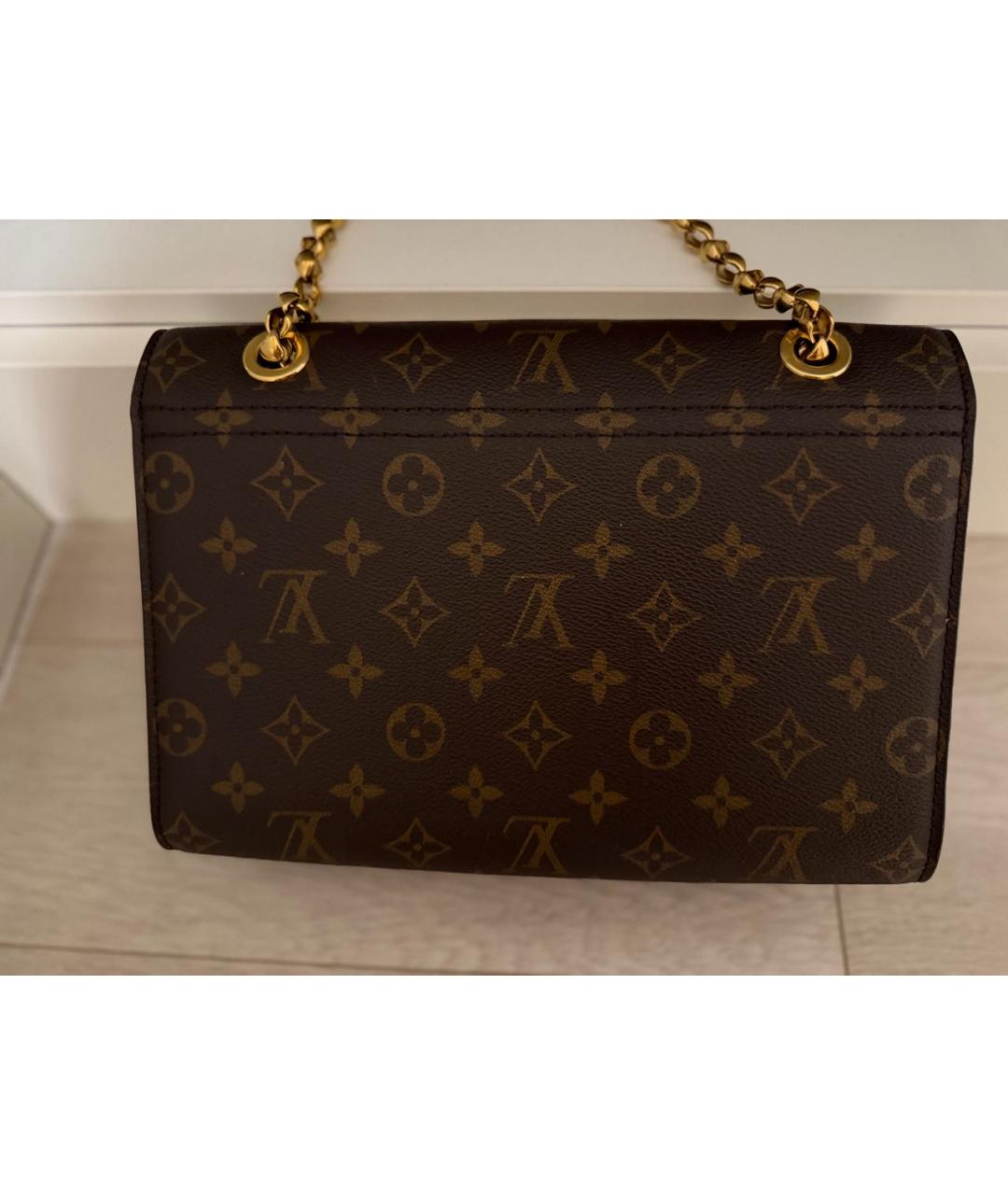 LOUIS VUITTON Коричневая сумка через плечо, фото 3