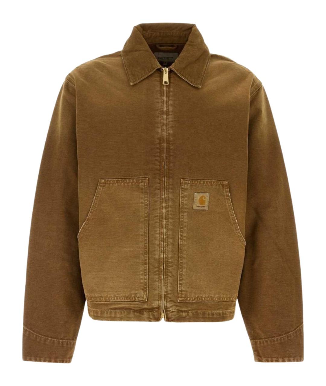 CARHARTT WIP Бежевая хлопковая куртка, фото 1