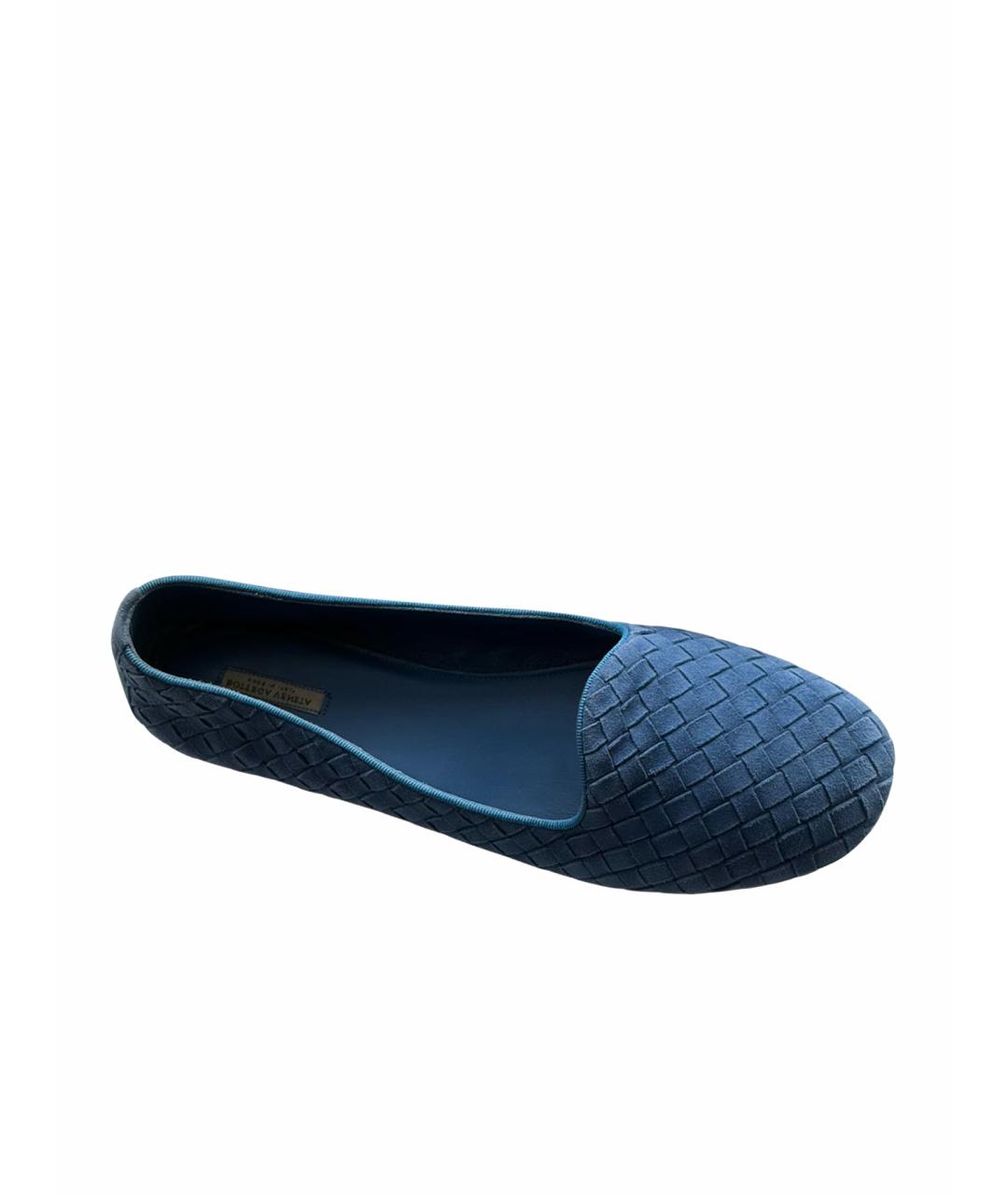 BOTTEGA VENETA Кожаные балетки, фото 1