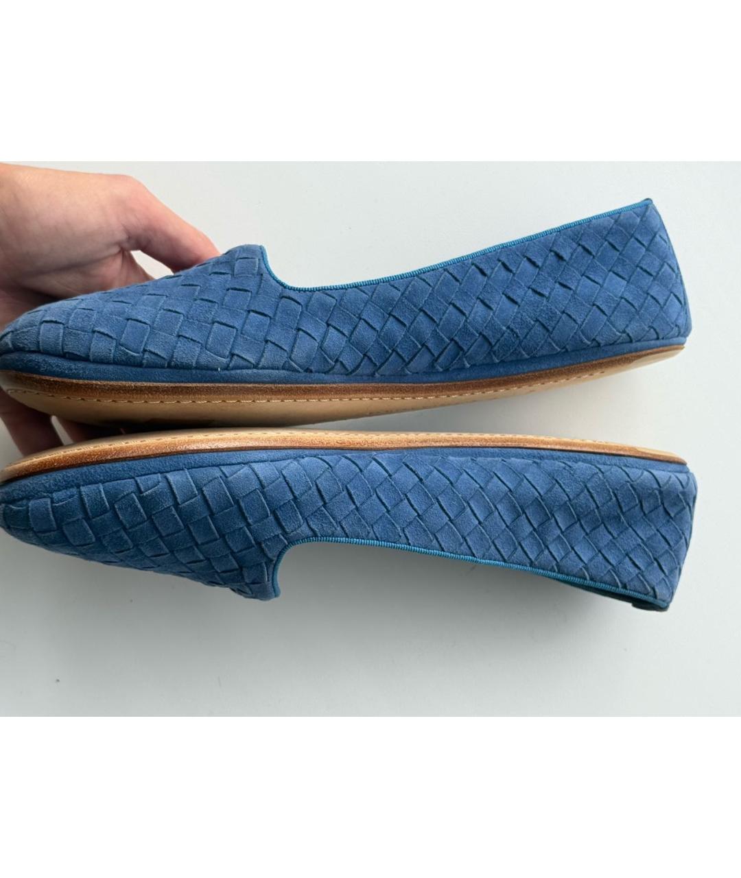 BOTTEGA VENETA Кожаные балетки, фото 6