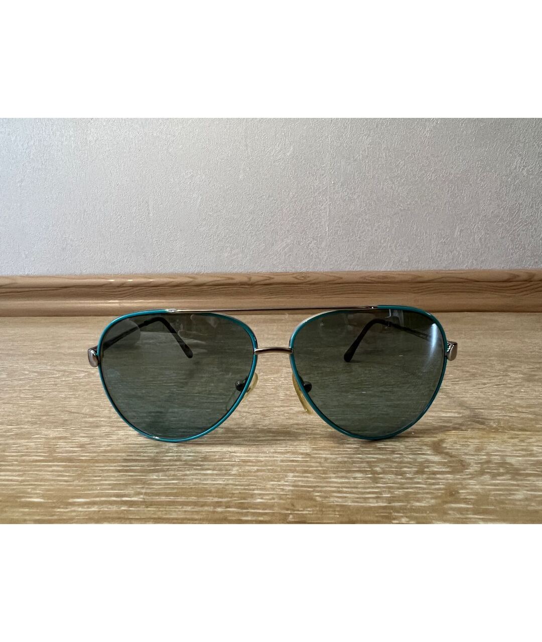 EMILIO PUCCI Голубые металлические солнцезащитные очки, фото 6