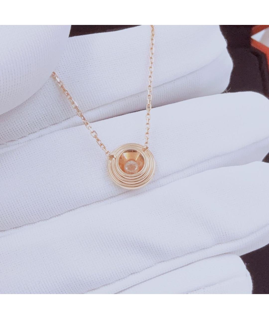 CARTIER Розовое колье из розового золота, фото 4