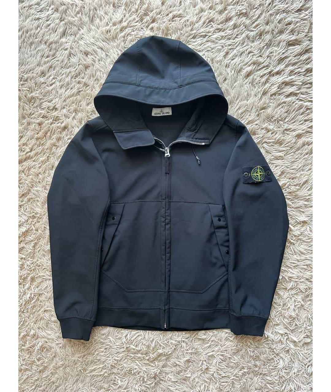 STONE ISLAND Черная куртка, фото 4