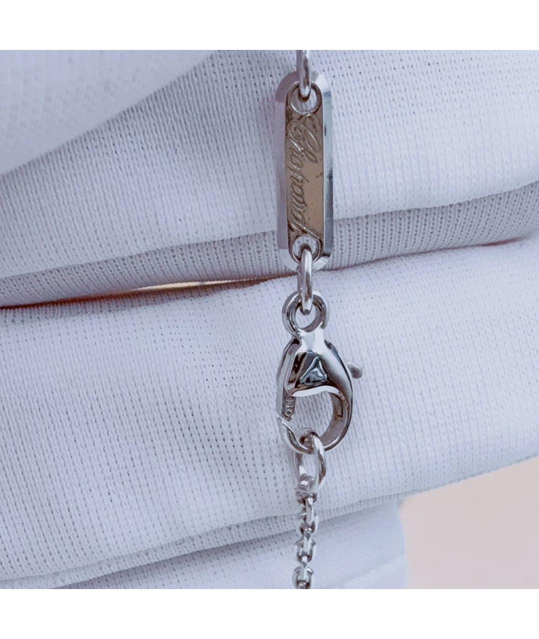CHOPARD Белое колье из белого золота, фото 6