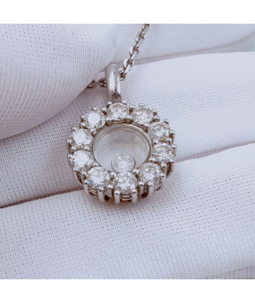 CHOPARD Белое колье из белого золота, фото 5