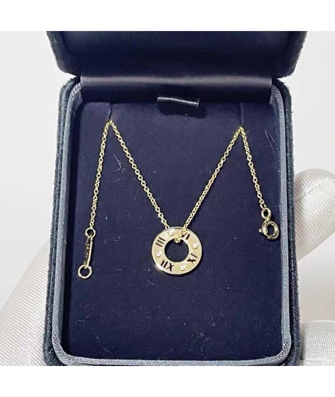TIFFANY&CO Желтое колье из желтого золота, фото 2