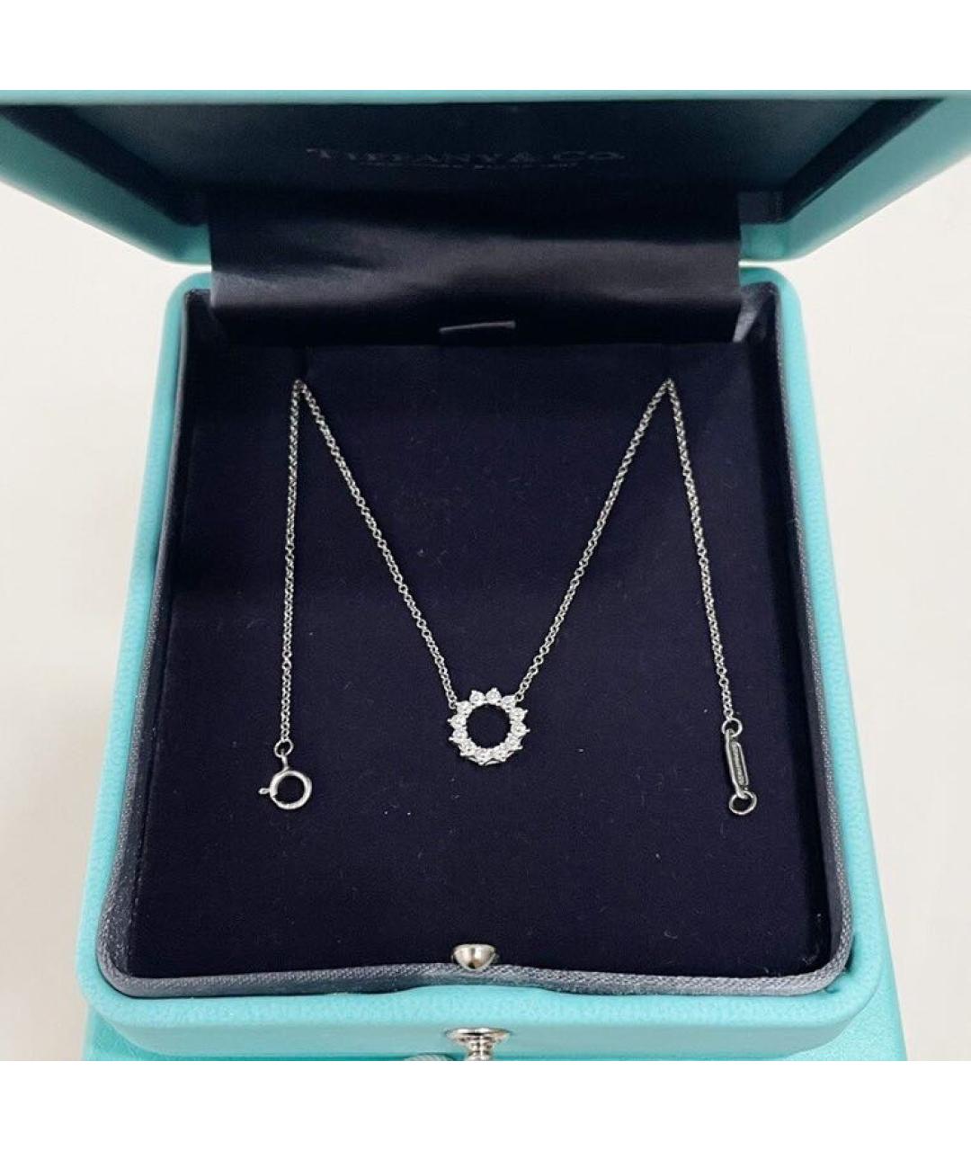TIFFANY&CO Белое платиновое колье, фото 2