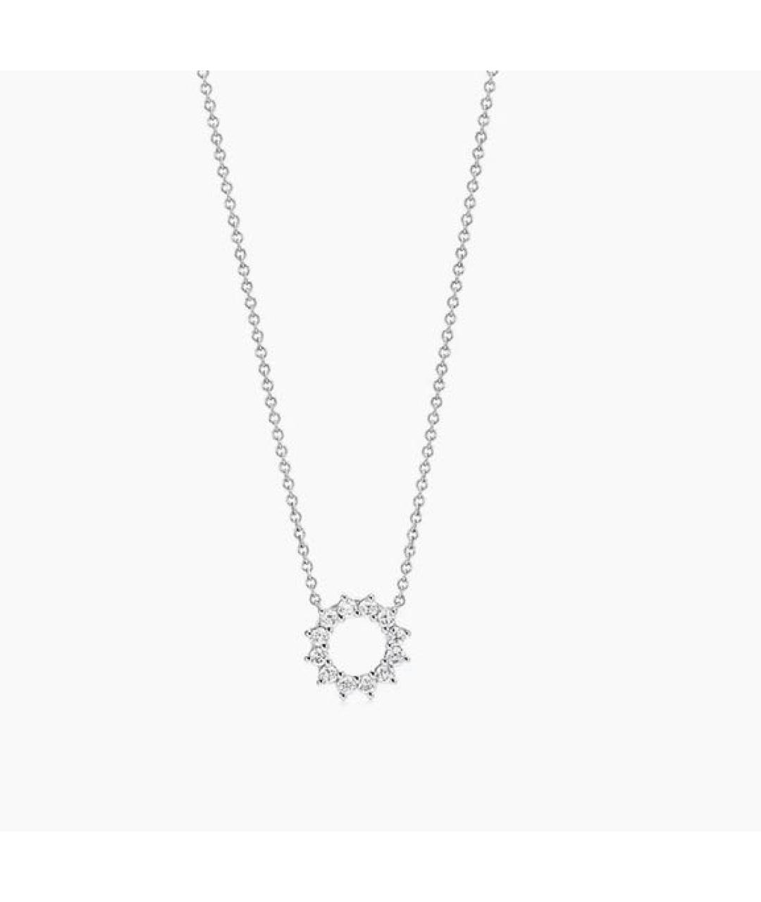 TIFFANY&CO Белое платиновое колье, фото 6