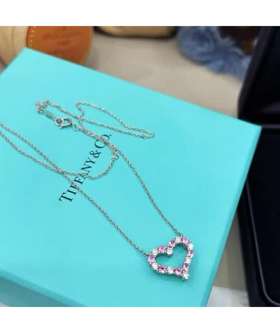 TIFFANY&CO Платиновое колье, фото 6