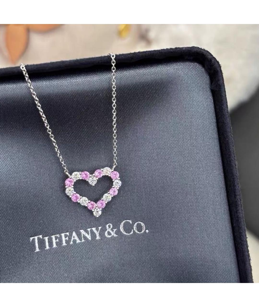 TIFFANY&CO Платиновое колье, фото 5