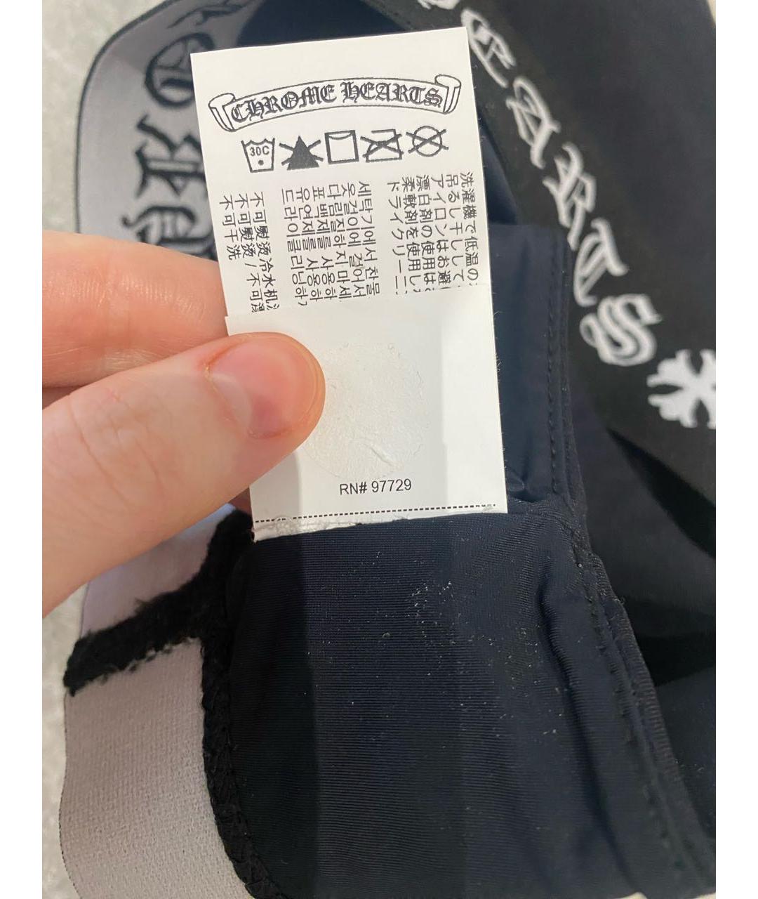CHROME HEARTS Черная майка, фото 5