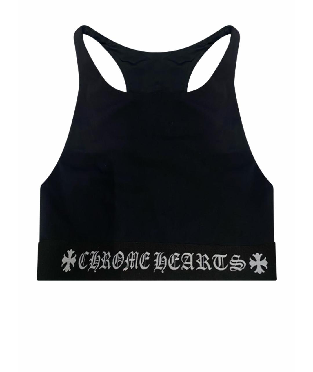 CHROME HEARTS Черная майка, фото 1