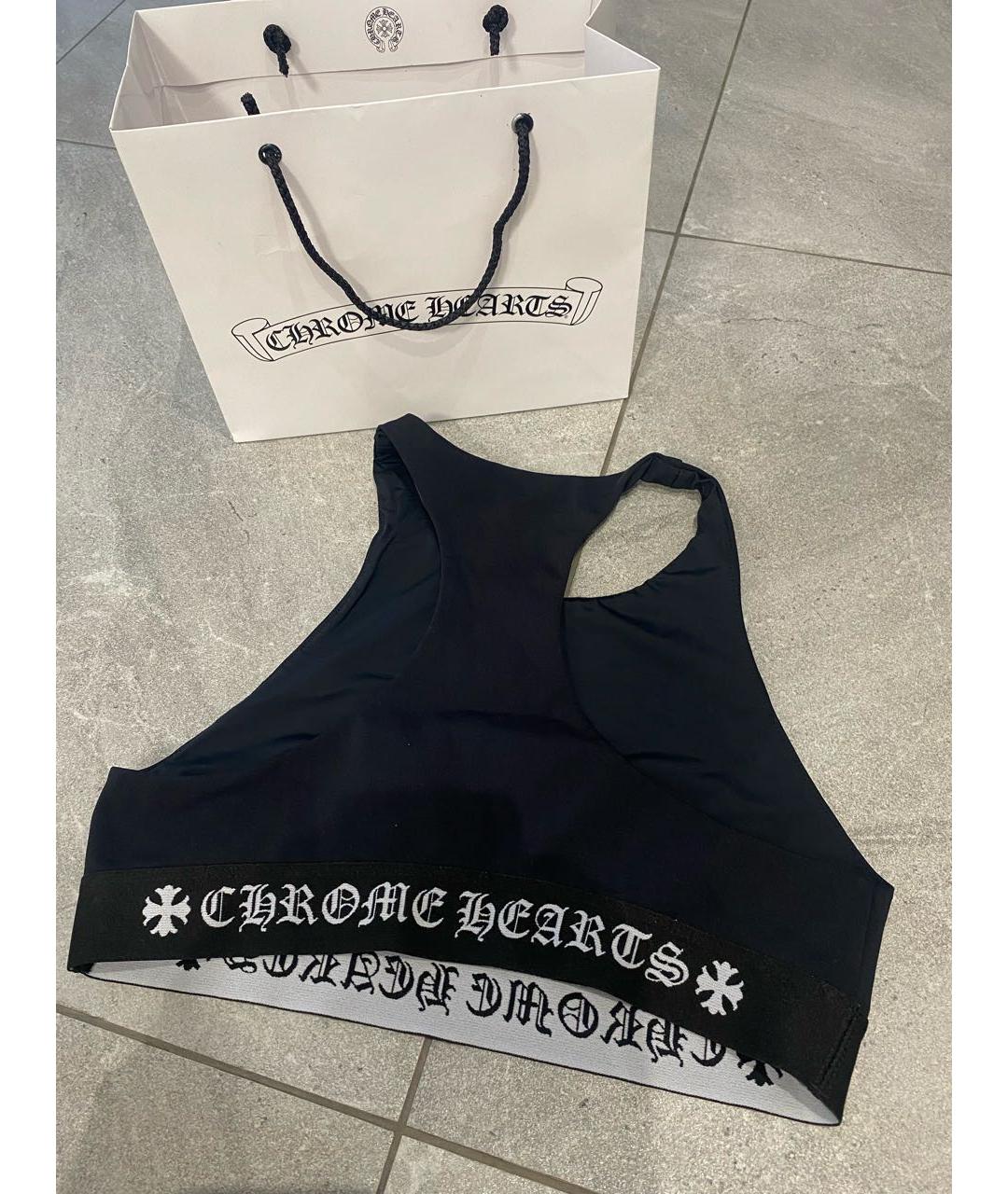 CHROME HEARTS Черная майка, фото 2