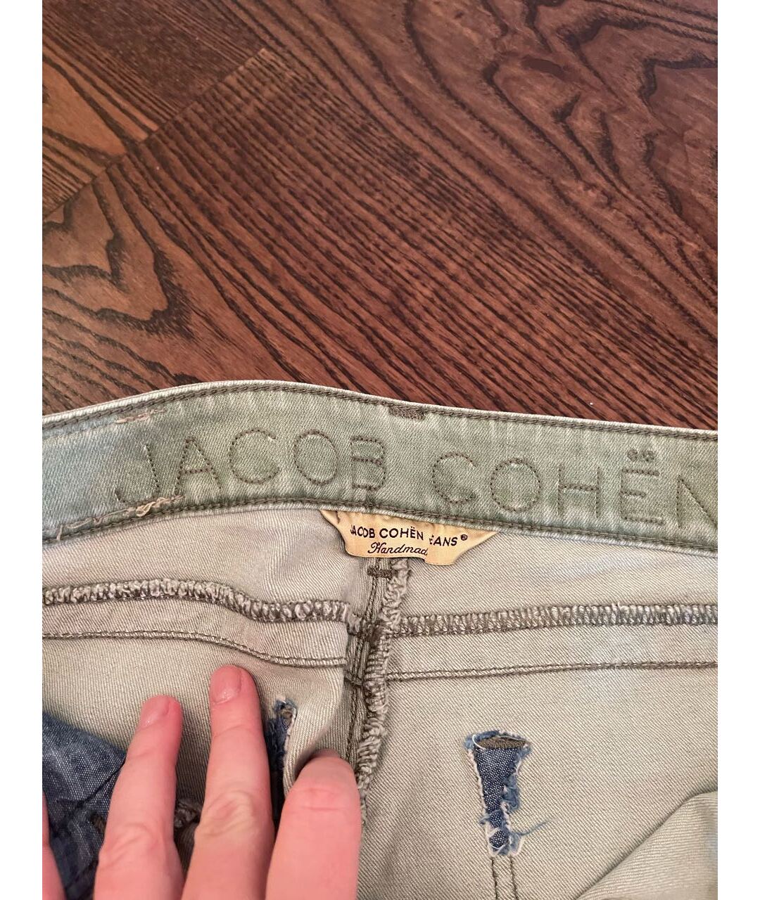 JACOB COHEN Хлопковые брюки узкие, фото 6