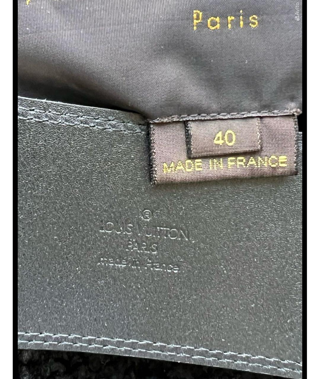 LOUIS VUITTON Антрацитовая дубленка, фото 3