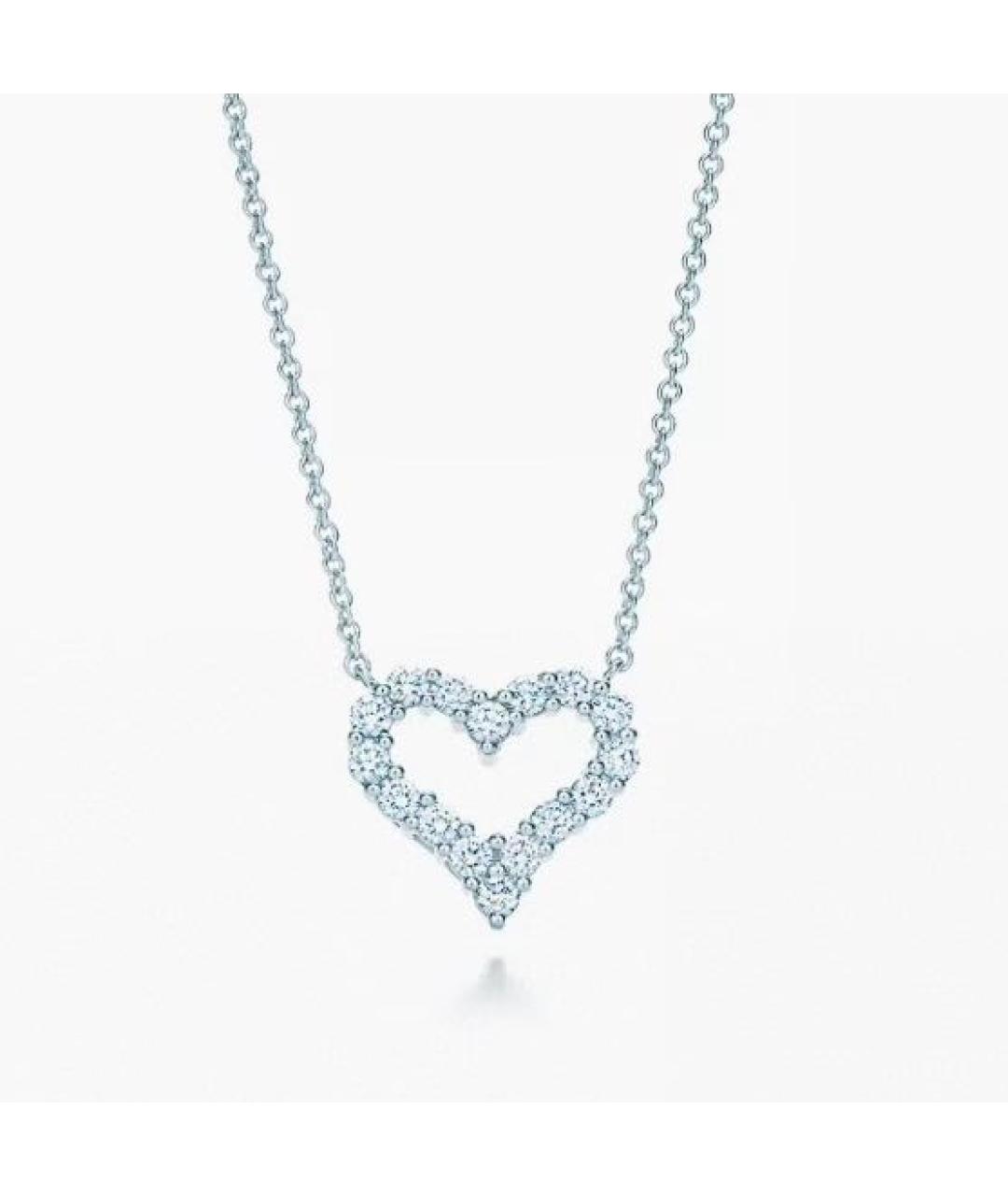 TIFFANY&CO Белое колье из белого золота, фото 6