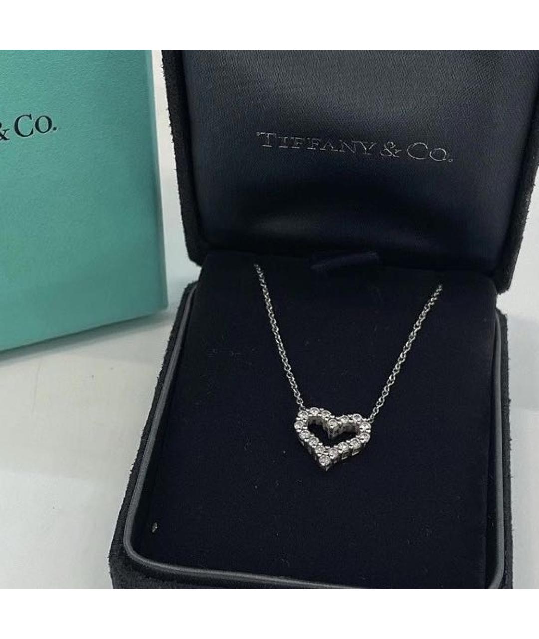 TIFFANY&CO Белое колье из белого золота, фото 3