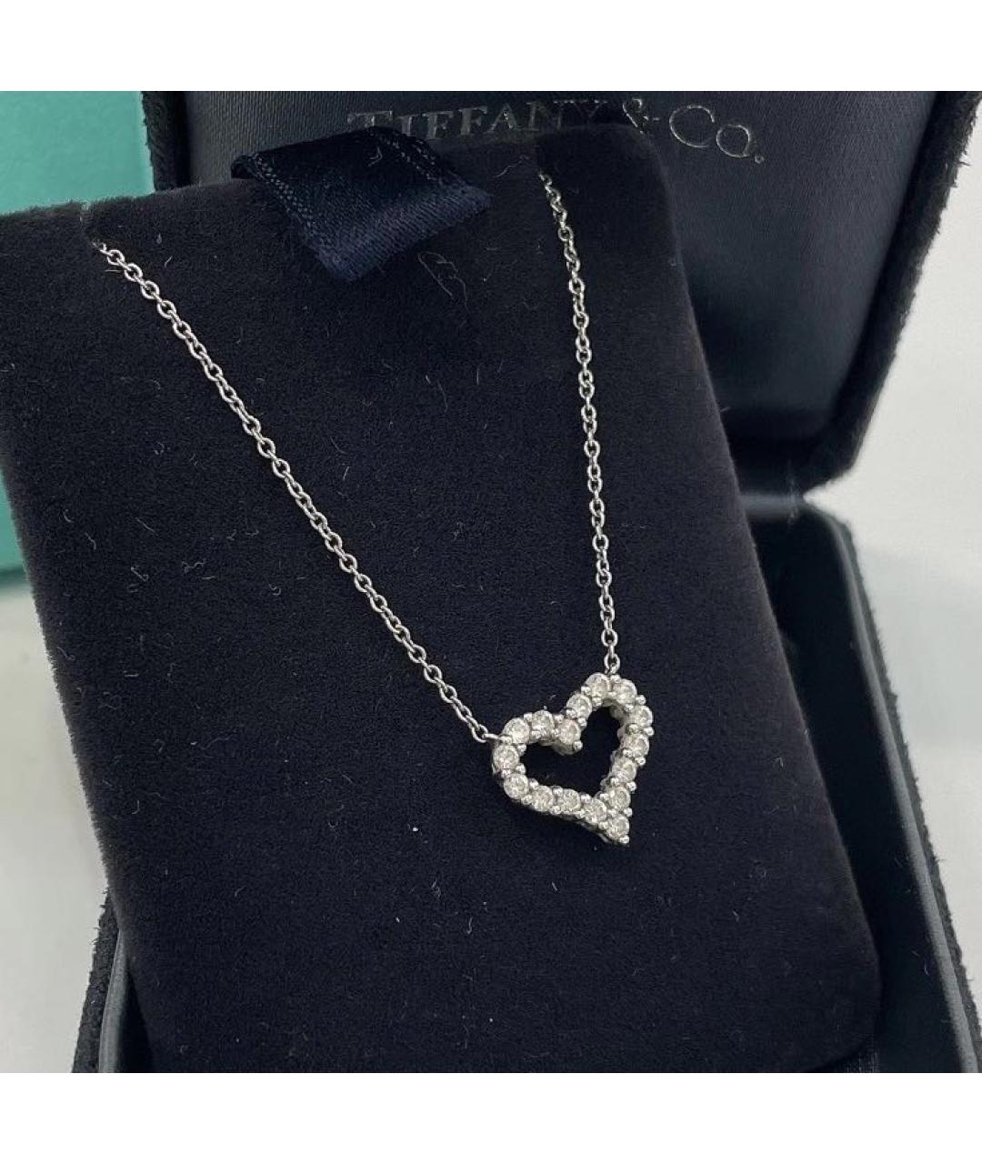 TIFFANY&CO Белое колье из белого золота, фото 4