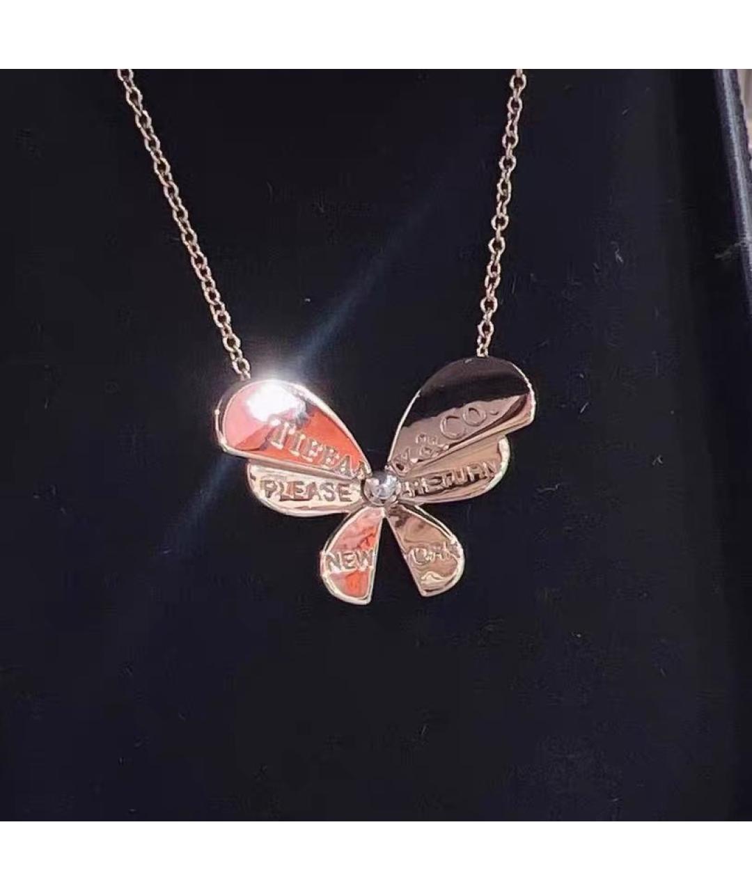 TIFFANY&CO Розовое колье из розового золота, фото 6