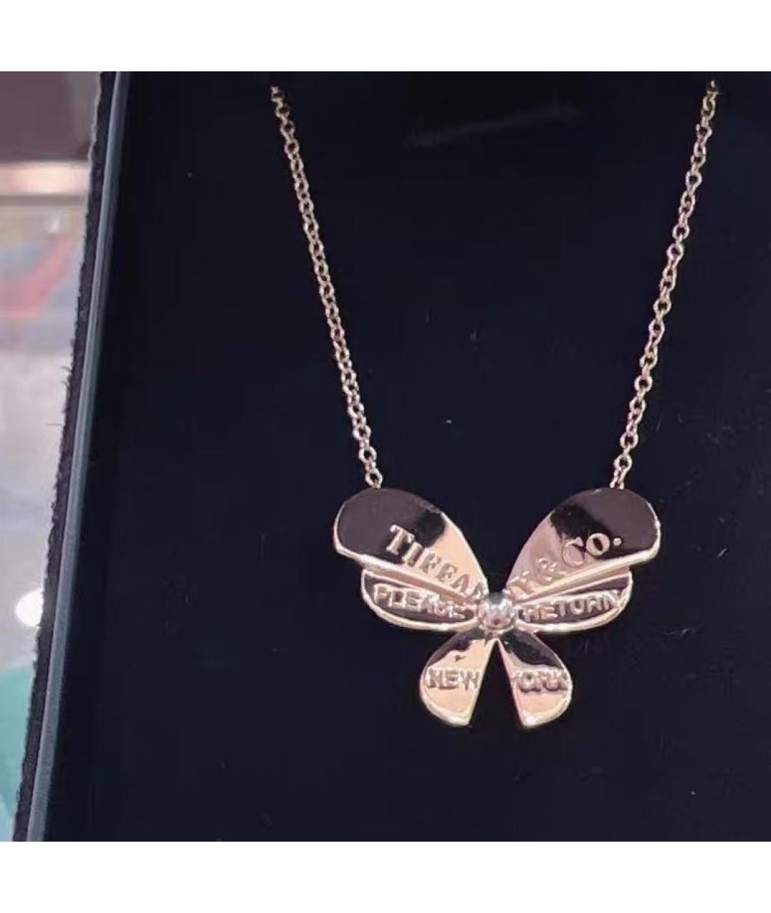 TIFFANY&CO Розовое колье из розового золота, фото 3