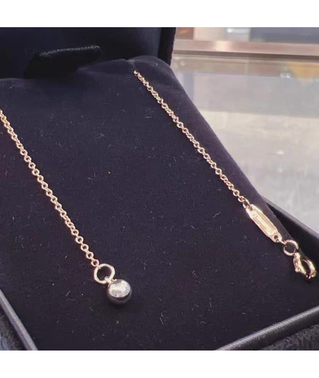 TIFFANY&CO Розовое колье из розового золота, фото 5