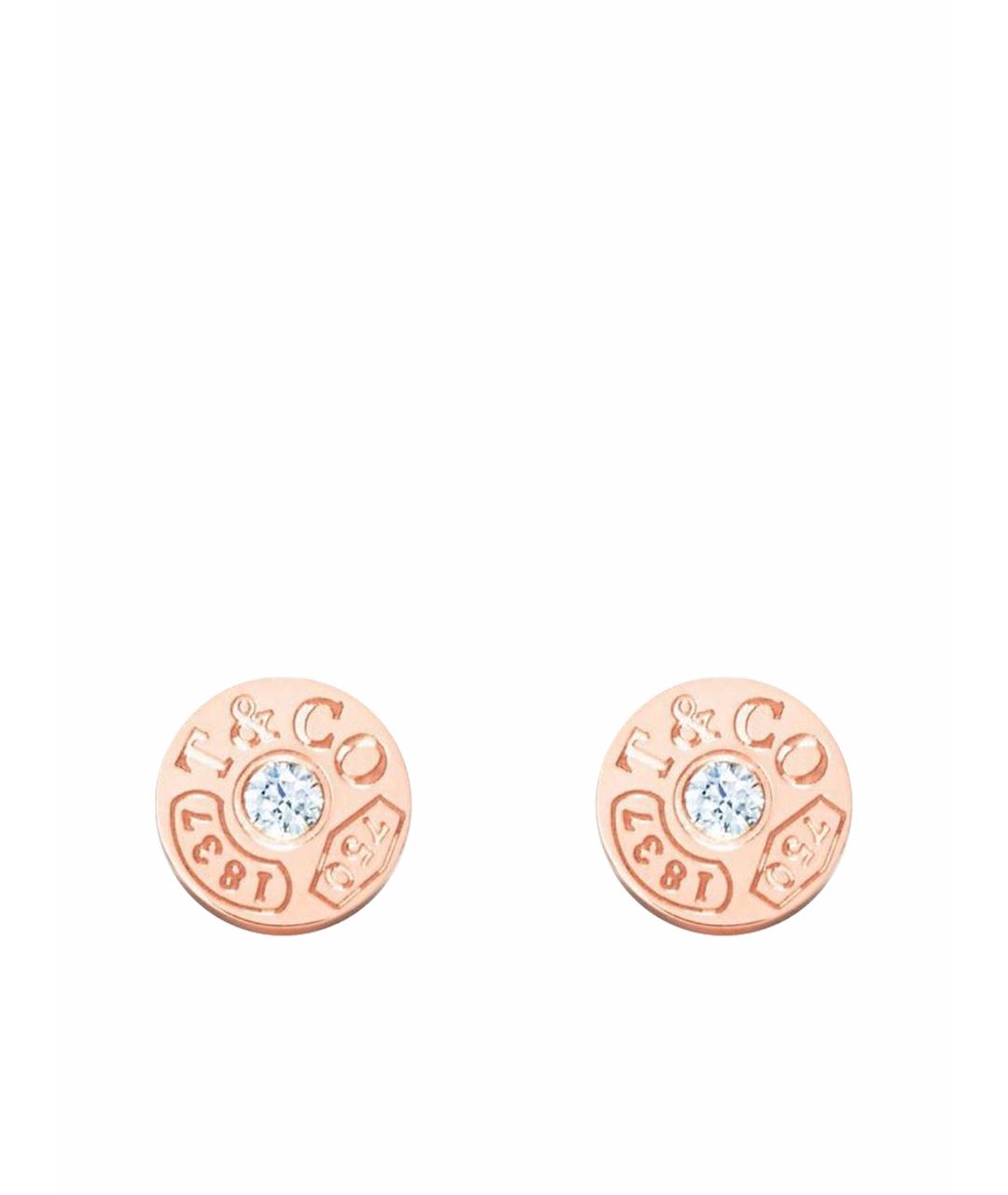 TIFFANY&CO Розовые серьги из розового золота, фото 1