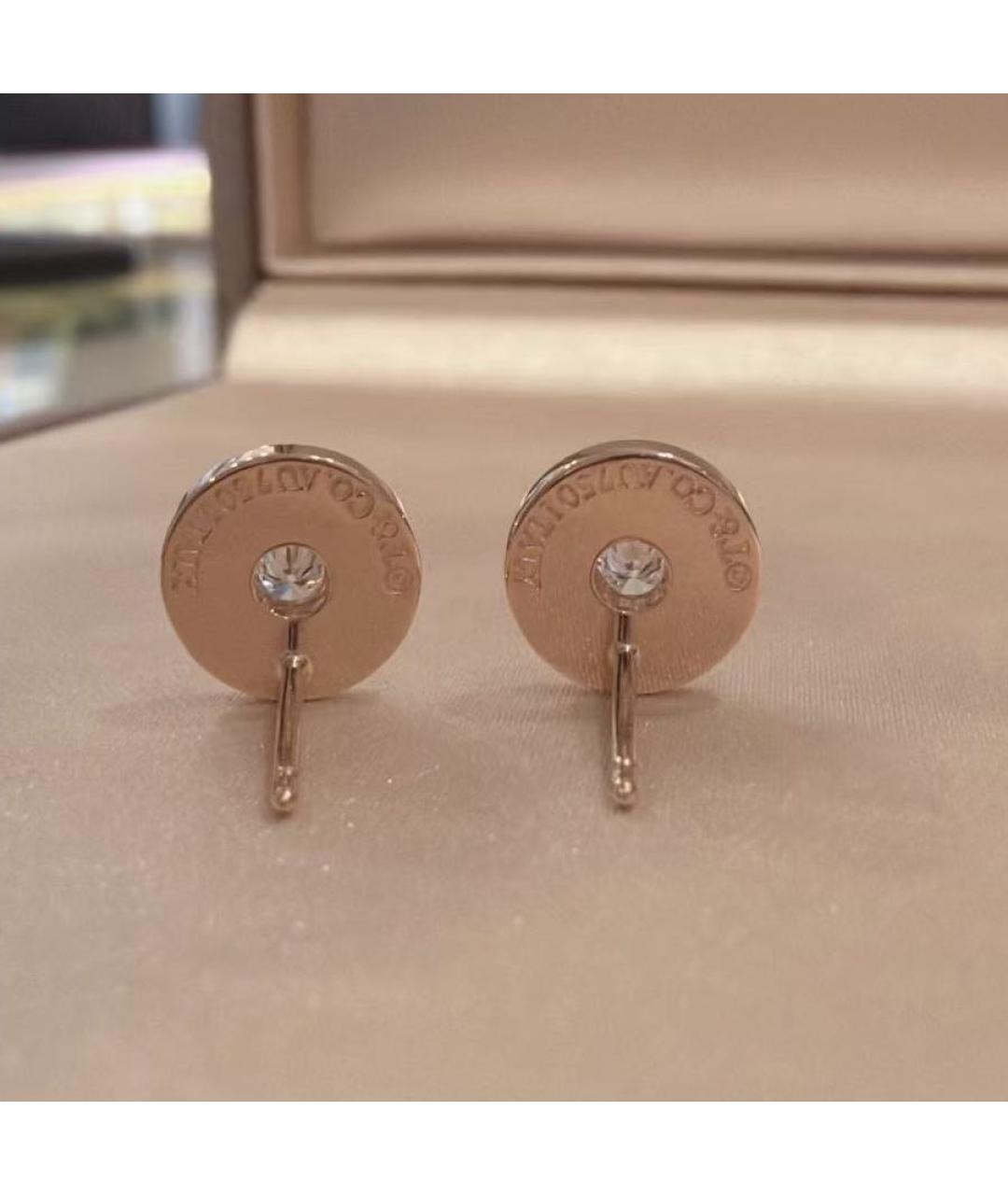 TIFFANY&CO Розовые серьги из розового золота, фото 6