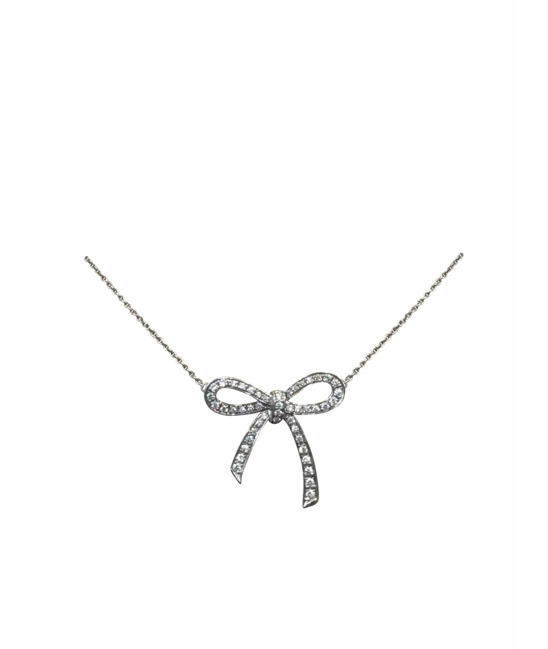 TIFFANY&CO Белое платиновое колье, фото 1