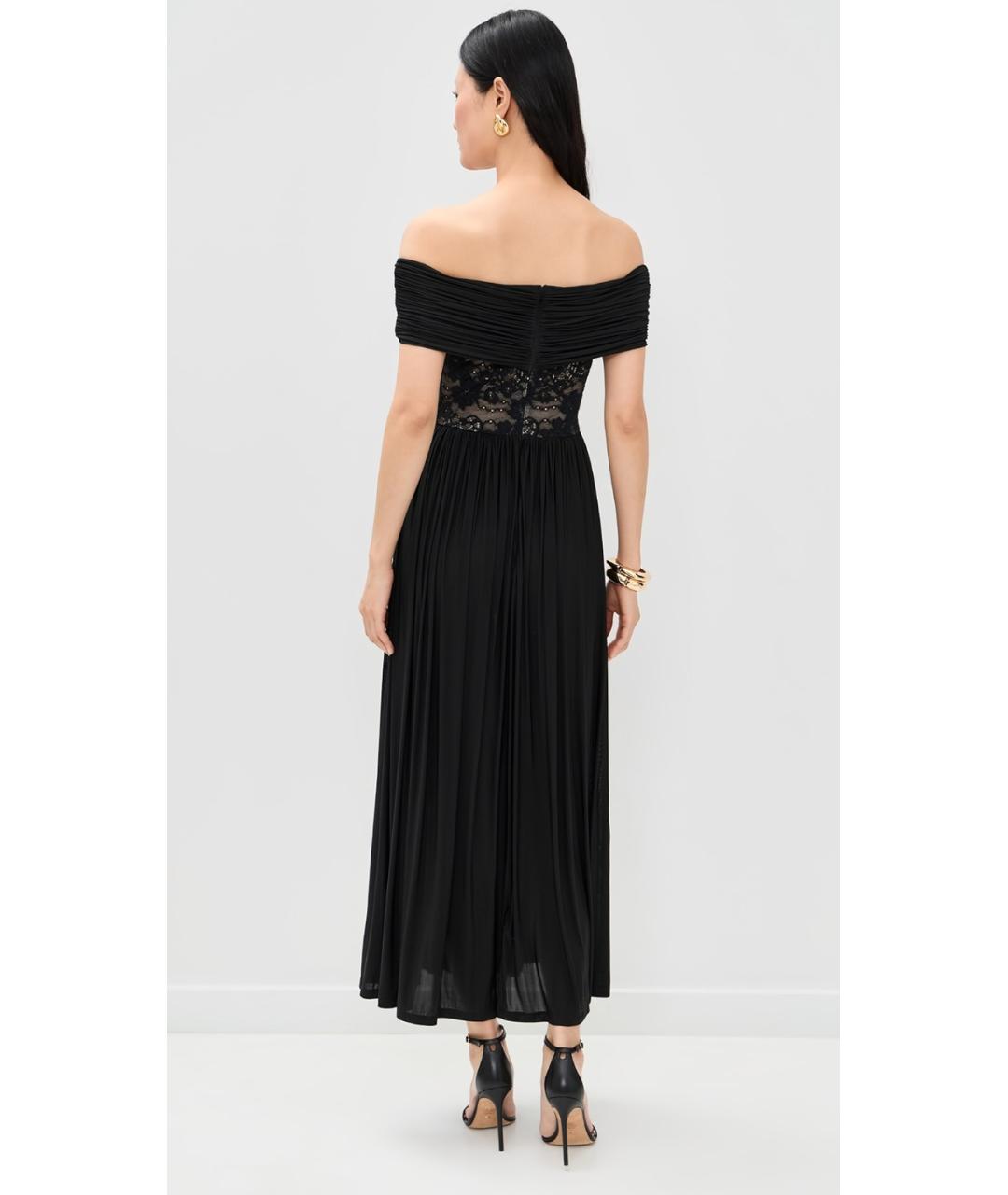 ZIMMERMANN Черное вискозное коктейльное платье, фото 7
