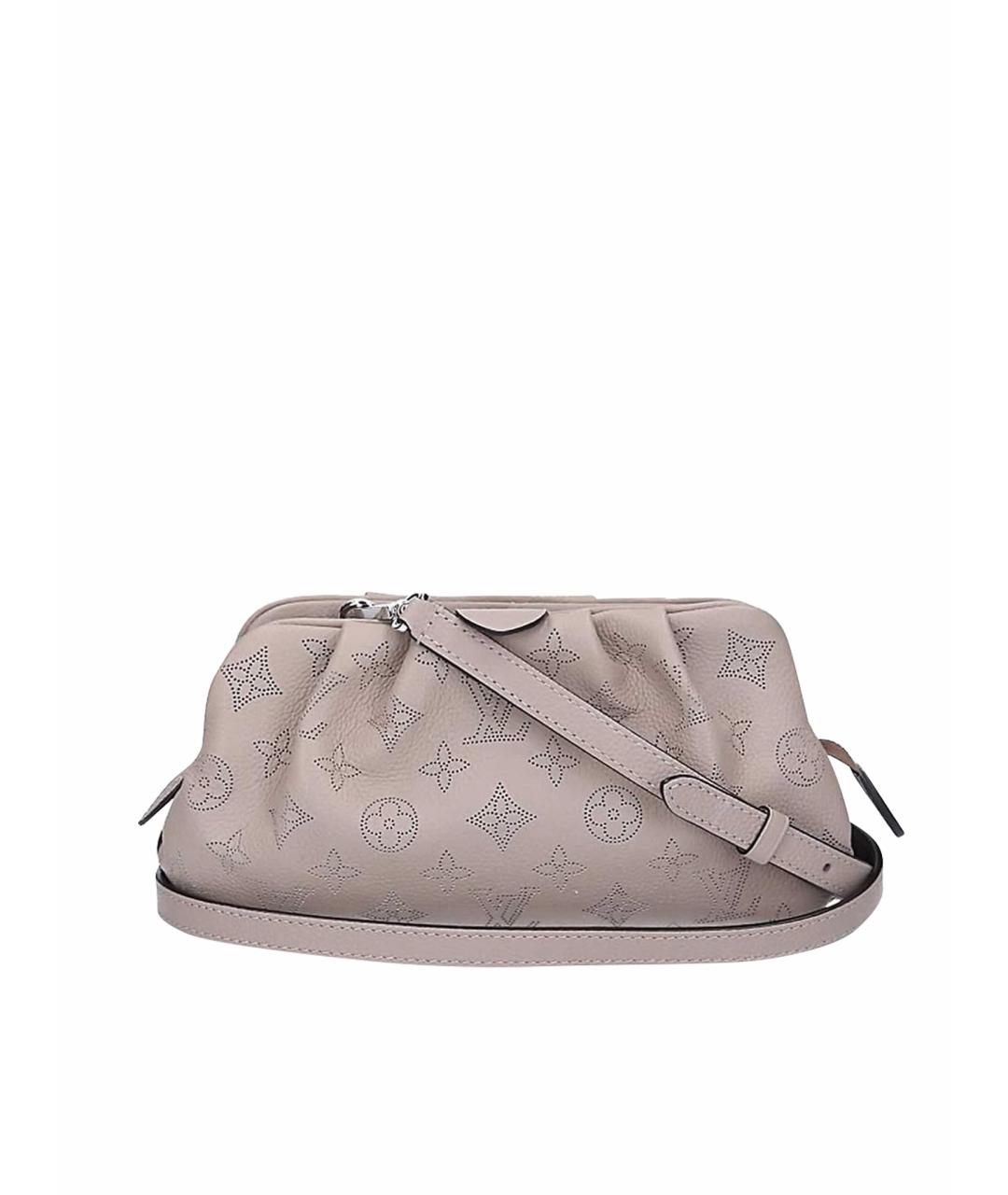LOUIS VUITTON Бежевая кожаная сумка через плечо, фото 1