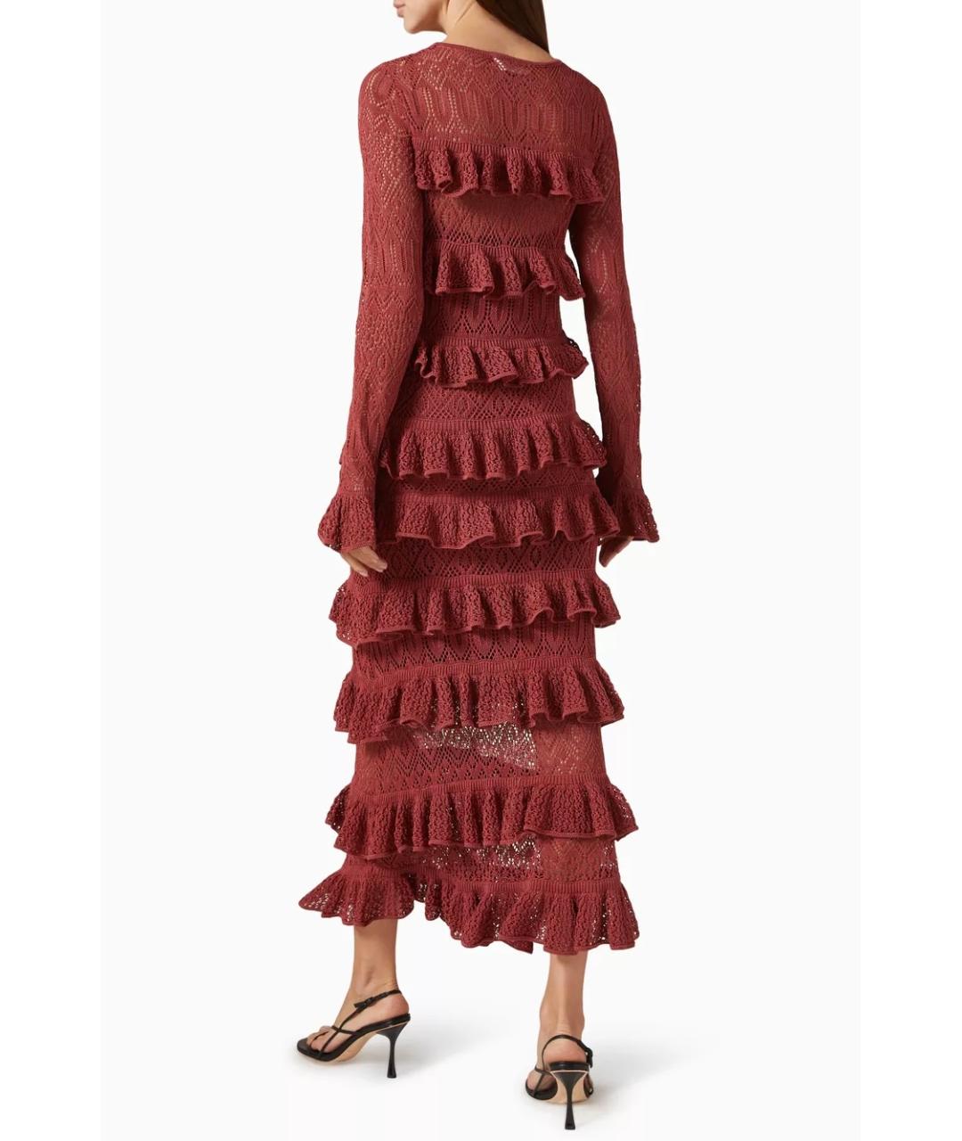 ZIMMERMANN Красное коктейльное платье, фото 4