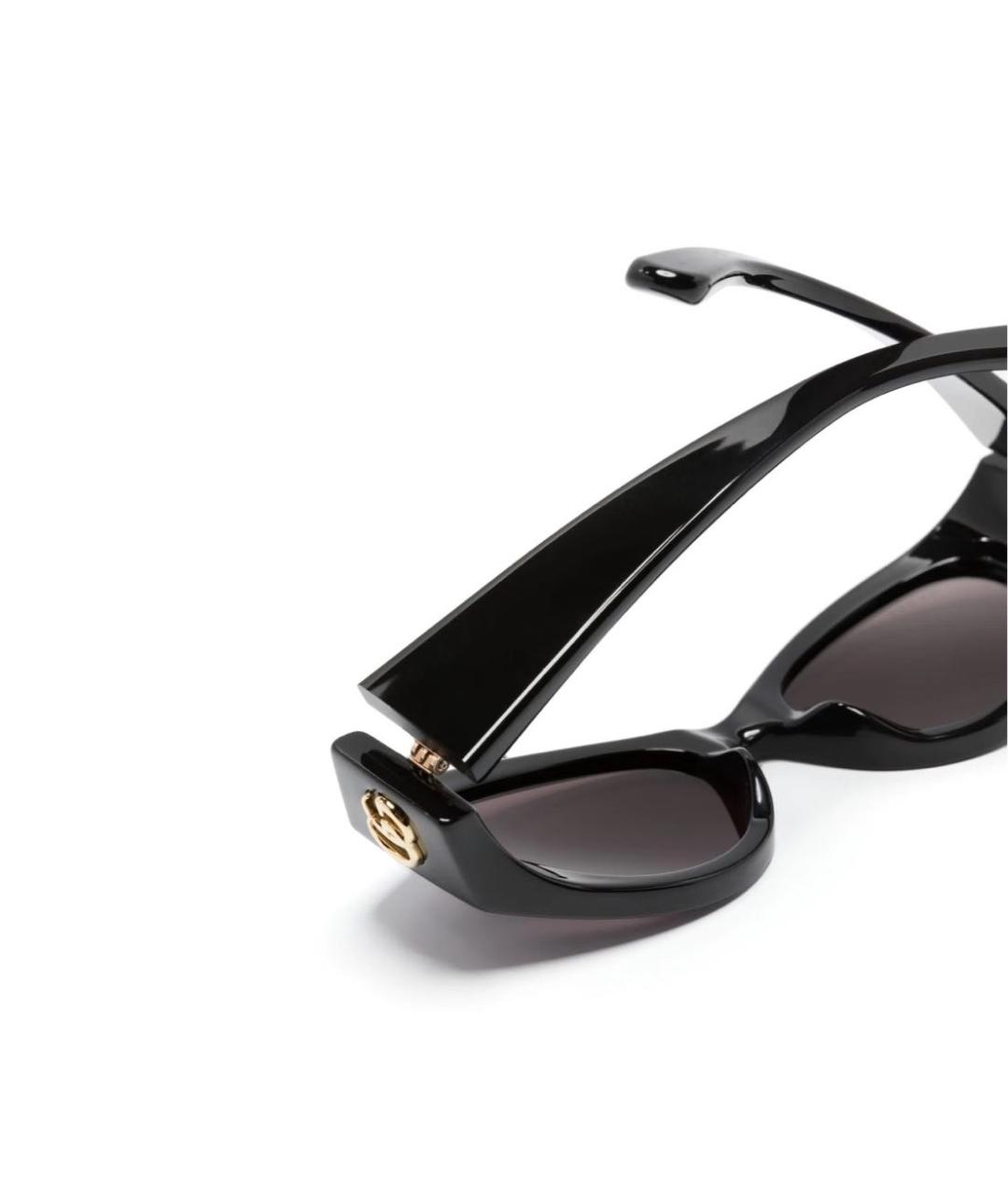 GUCCI Черные пластиковые солнцезащитные очки, фото 2