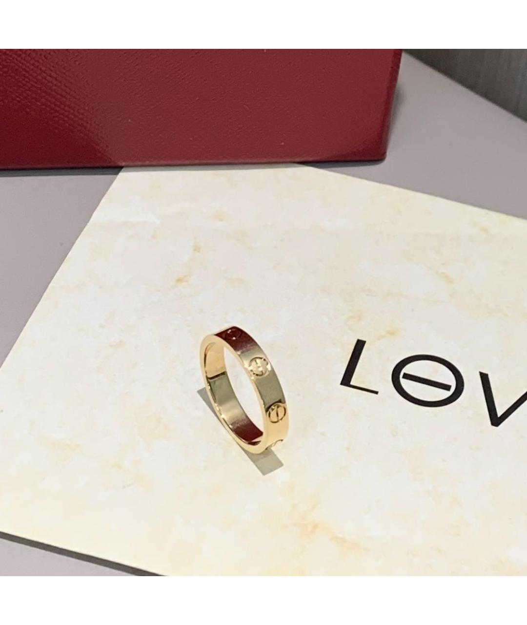CARTIER Желтое кольцо из желтого золота, фото 5