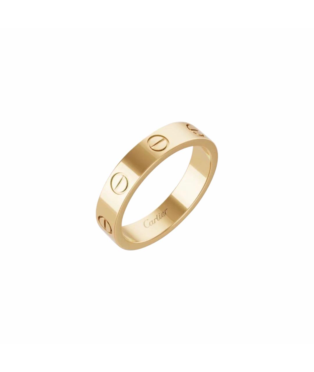 CARTIER Желтое кольцо из желтого золота, фото 1