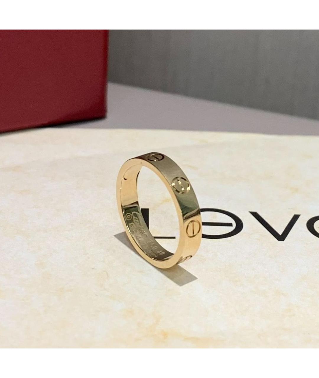 CARTIER Желтое кольцо из желтого золота, фото 2