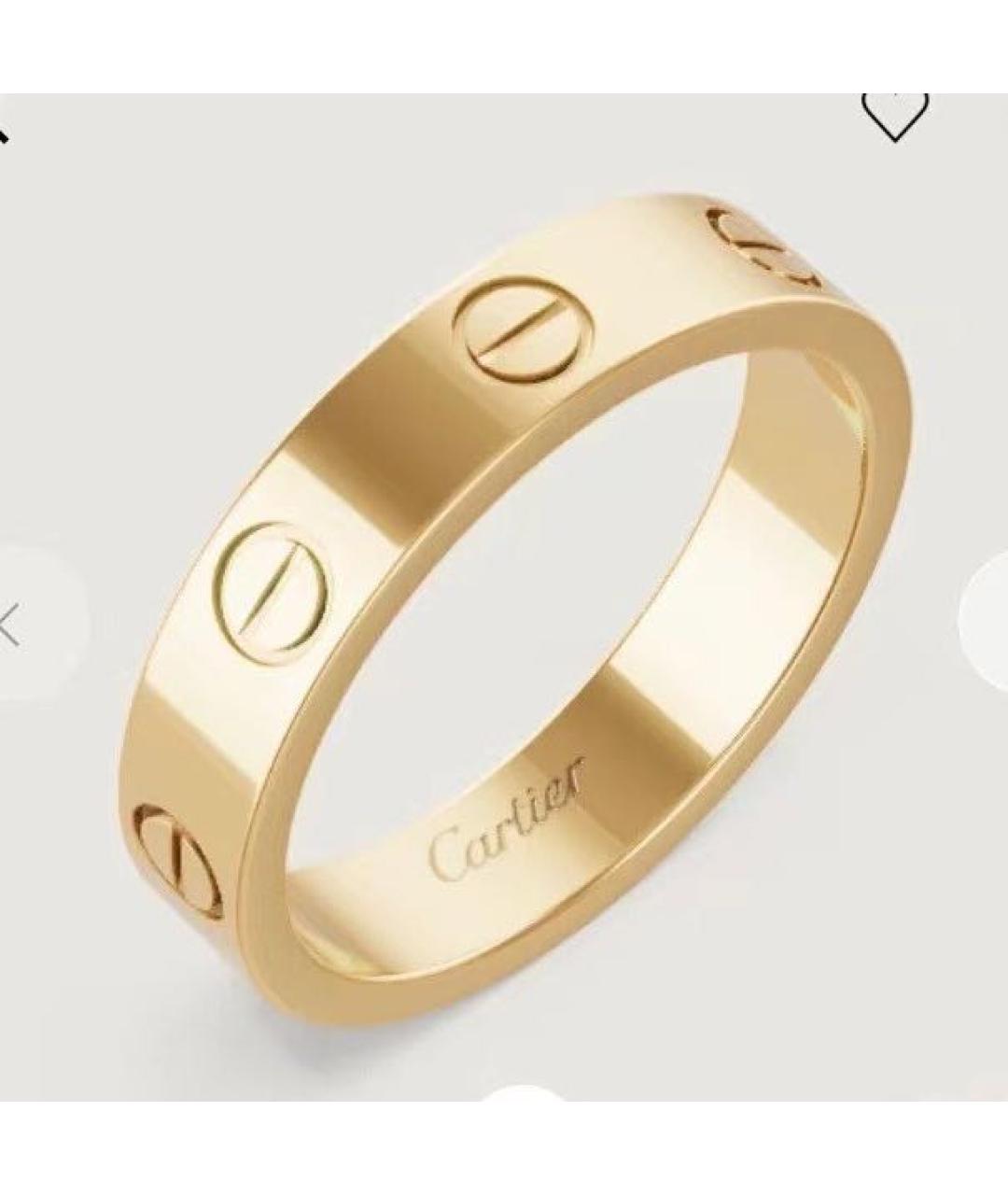 CARTIER Желтое кольцо из желтого золота, фото 6