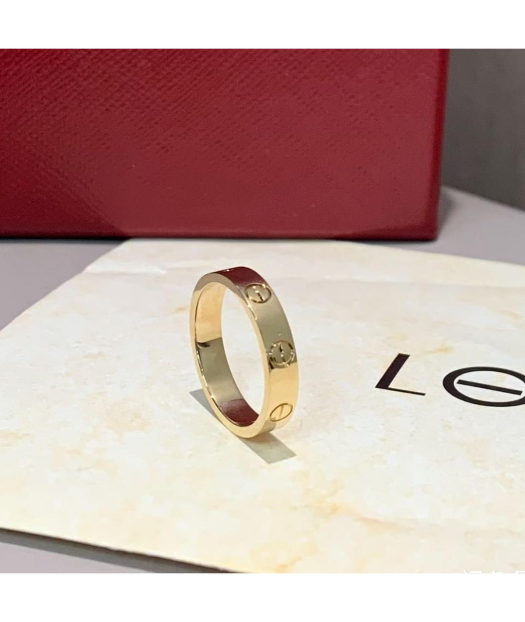 CARTIER Желтое кольцо из желтого золота, фото 4