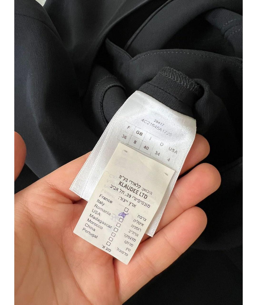 CHRISTIAN DIOR Черное платье, фото 8