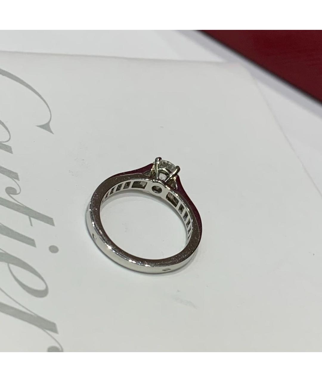 CARTIER Белое кольцо из белого золота, фото 5