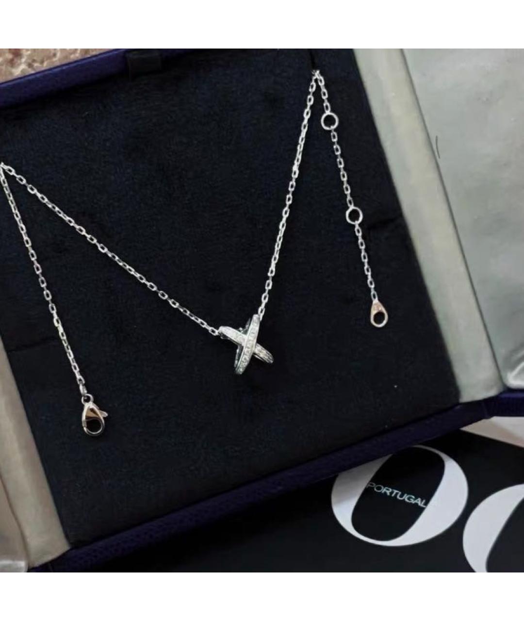 CHAUMET Белое колье из белого золота, фото 2