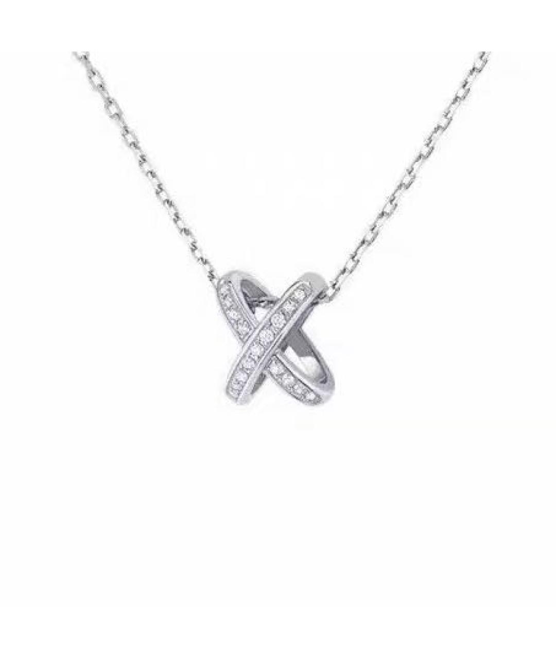 CHAUMET Белое колье из белого золота, фото 6