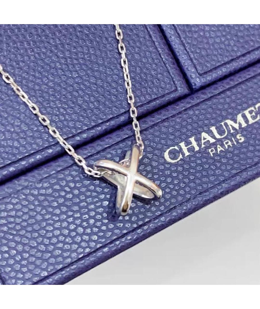 CHAUMET Белое колье из белого золота, фото 4