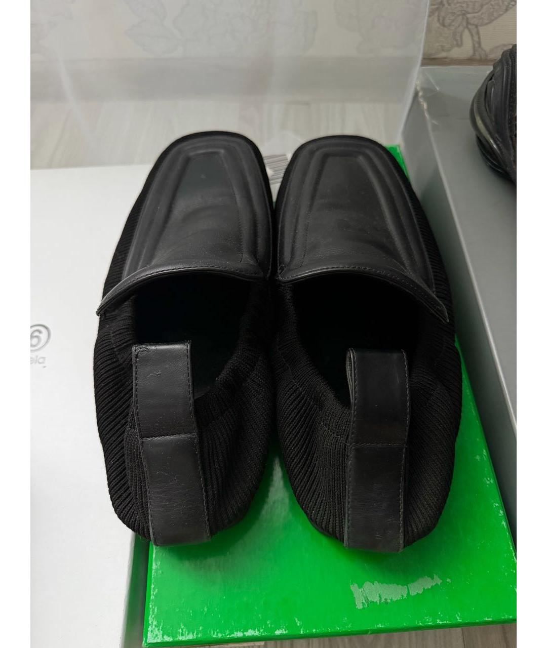 BOTTEGA VENETA Черные кожаные лоферы, фото 4