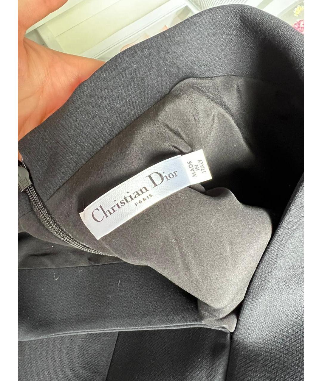 CHRISTIAN DIOR Черное платье, фото 6