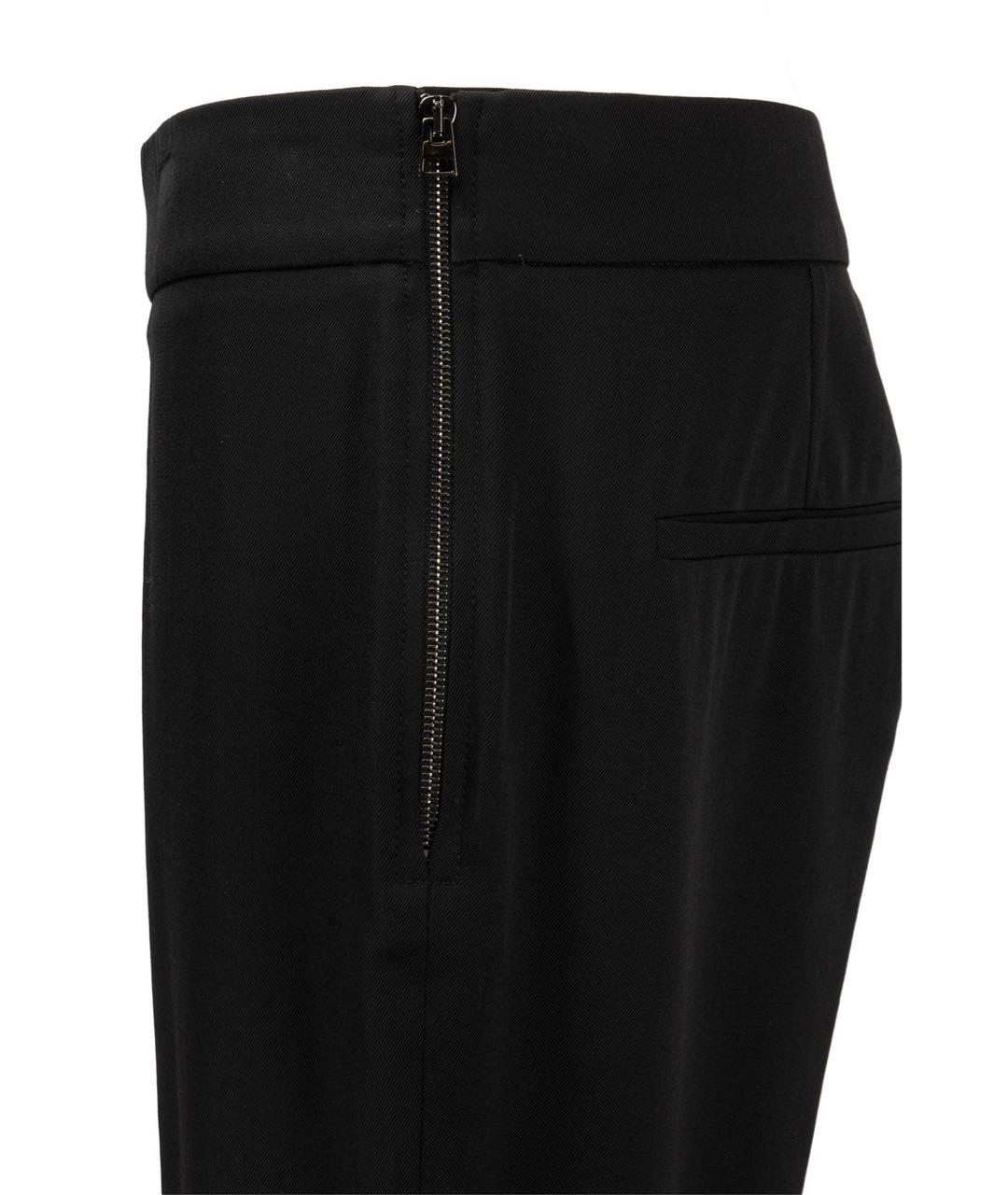 TOM FORD Черные шерстяные брюки узкие, фото 3