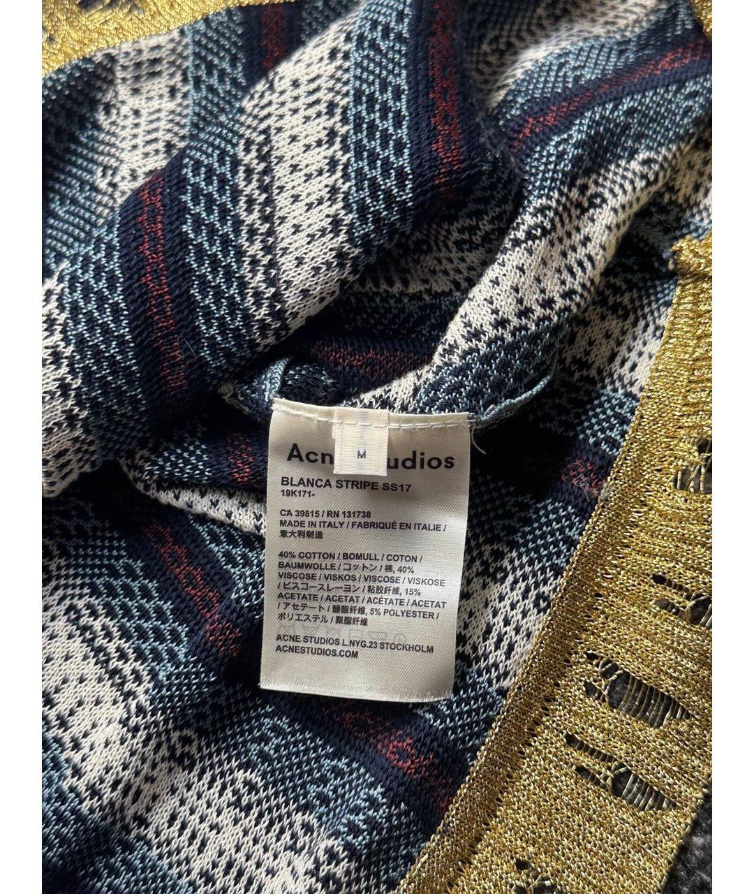 ACNE STUDIOS Мульти хлопковый джемпер / свитер, фото 3