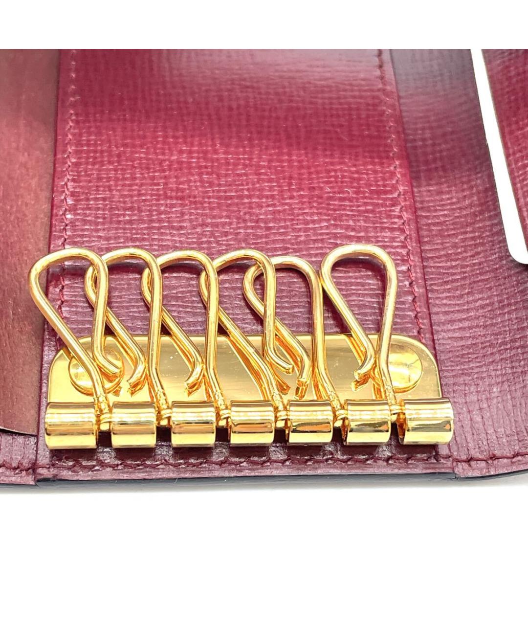 CARTIER Бордовая мелочница, фото 7